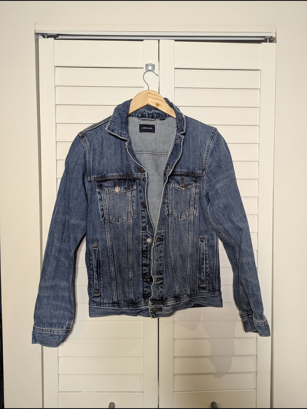 J. Crew Men's Blue Denim Jacket